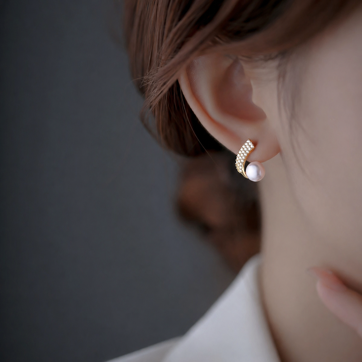 “A modern twist on classic pearls"