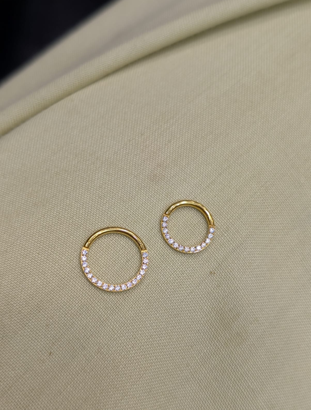 Stainless Steel nose pin with diamond spark – subtle glam for every day ✨”