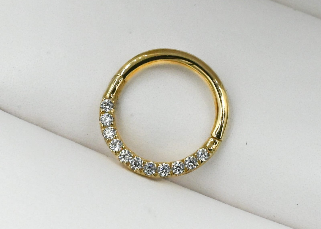 Stainless Steel nose pin with diamond spark – subtle glam for every day ✨”