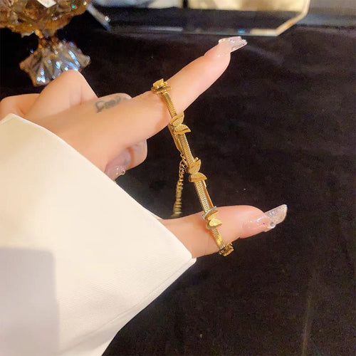 5 Butterfly snake chain bracelet