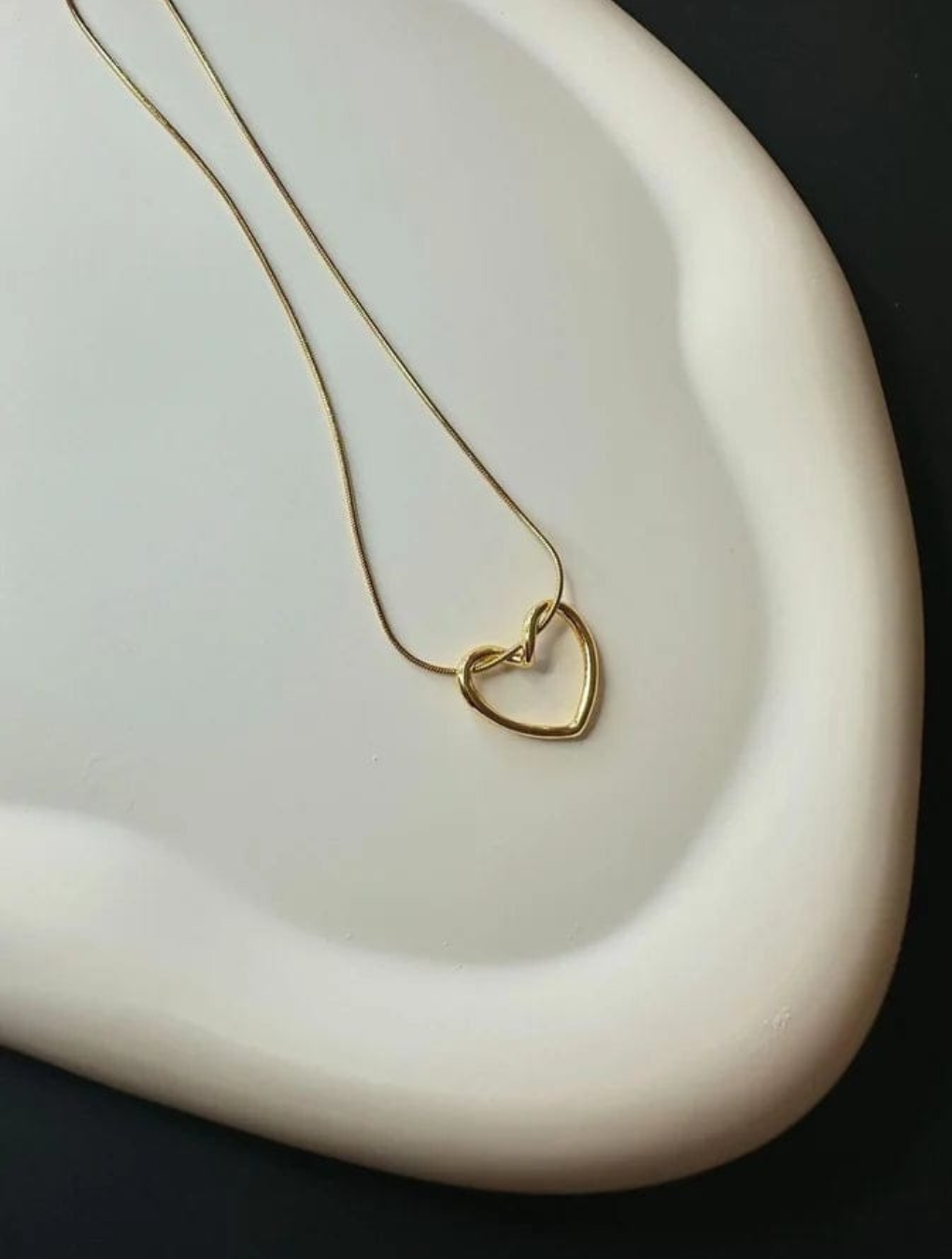 Knot Heart Necklace