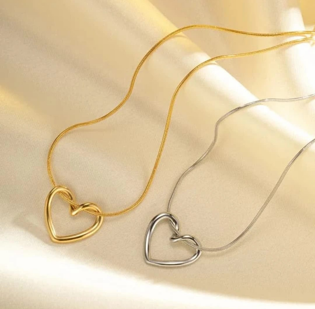 Knot Heart Necklace