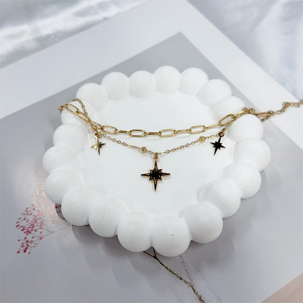 “Bold chains. Star charms. Pure magic 💫 "