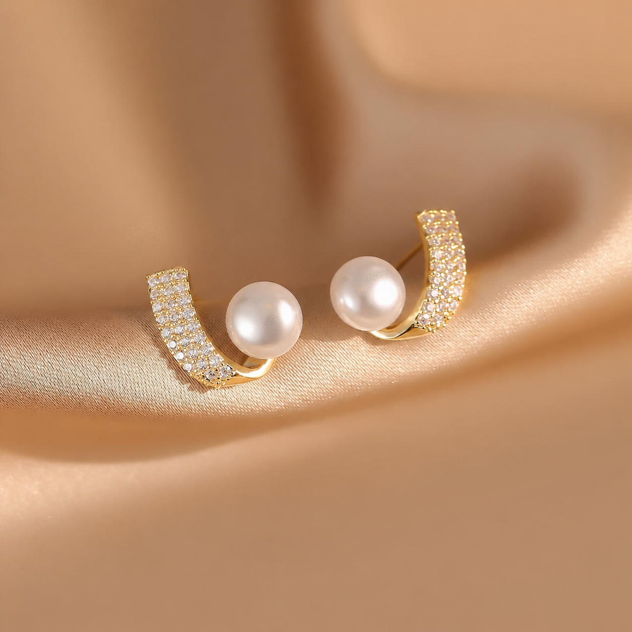 “A modern twist on classic pearls"