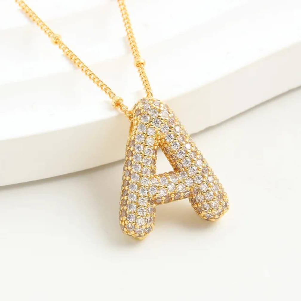 Wear your initial ,Wear your Sparkle💫Stainless Steel locket chain
