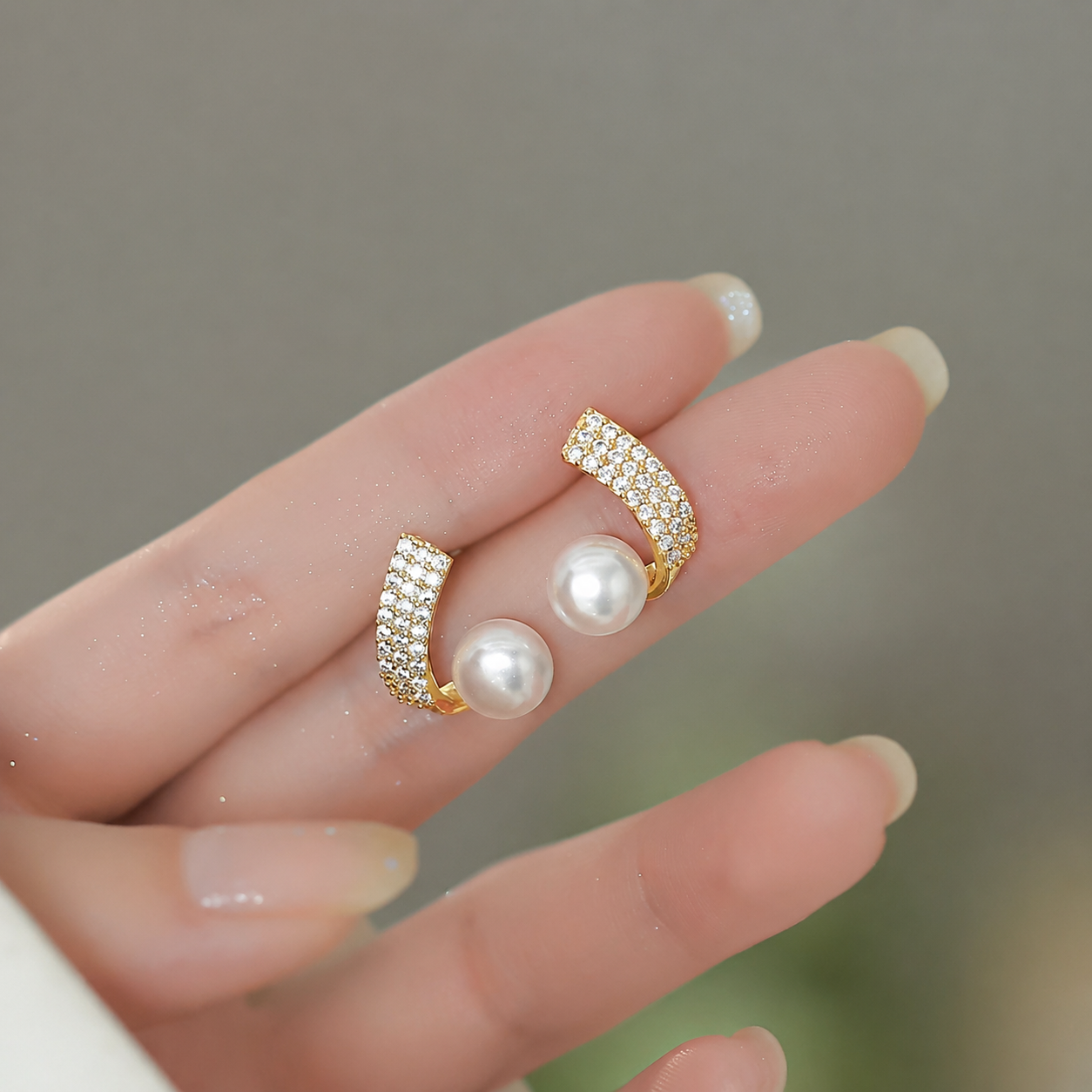 “A modern twist on classic pearls"